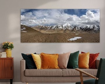 Panorama Khargush Pas Tajikistan by Daan Kloeg