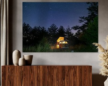 Camping under the stars van Jonathan Krijgsman