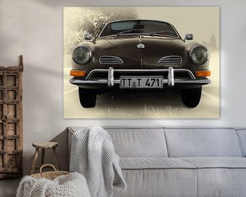 VW Karmann-Ghia (Type 14) in antiek