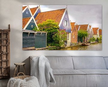 Het oud Hollandse dorpje De Rijp in Nederland van Visiting The Dutch Countryside