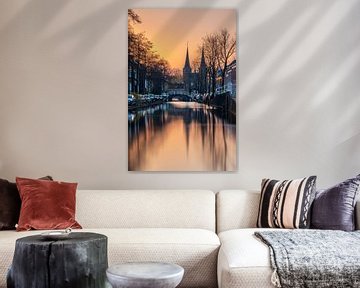 Sunrise in Delft by Ilya Korzelius