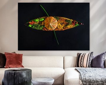 Kruiden bootje, boat of spices van Corrine Ponsen