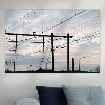 lijnenspel op het spoor