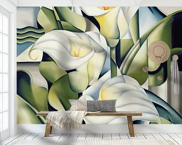 Cubist Lilies von Catherine Abel