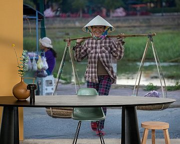 Marktverkoop Vietnam van Bram de Muijnck