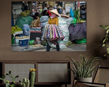 Marché au Vietnam sur Bram de Muijnck