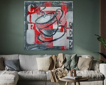 Kaffeetasse von Kathleen Artist Fine Art