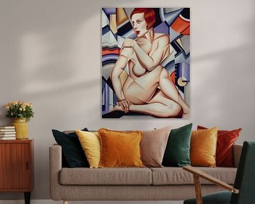 Cubist Nude van Catherine Abel