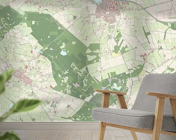 Karte von Alphen-Chaam