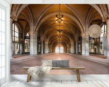 Deserted tunnel under the  Rijksmuseum in Amsterdam during a weekday morning by Sjoerd van der Wal Photography