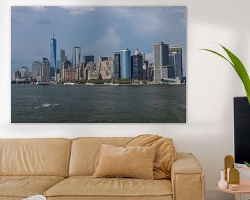 Skyline Manhattan van Hans Hoekstra