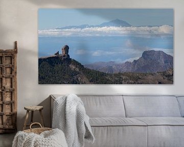 View of Tenerife from Gran Canaria by de Roos Fotografie