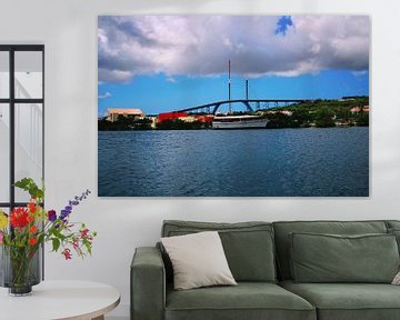 Curaçao - Queen Juliana Bridge by Rowenda Hulsebos