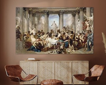 Romeinen tijdens de Decadentie, Thomas Couture