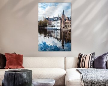 Rose Hat Quay - Bruges by Thijs van Beusekom