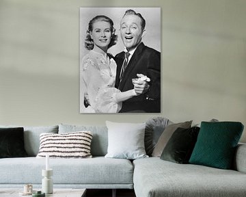 Grace Kelly and Bing Crosby by Bridgeman Images