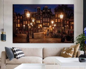 Oudekerksplein, Amsterdam van Photo Wall Decoration