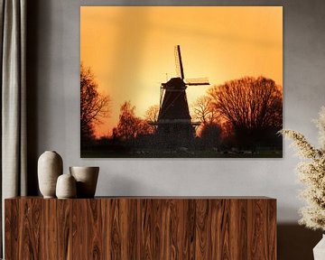 Mill "De Vlijt" by Erik Veldkamp