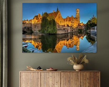 Reflections in Bruges by Adelheid Smitt