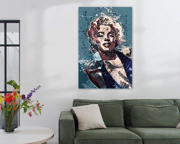 Marilyn Monroe Pop-Art van Atelier Liesjes