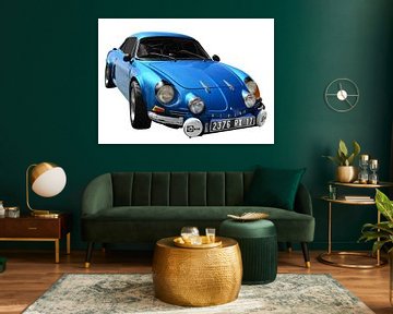 Alpine Renault A110 van aRi F. Huber