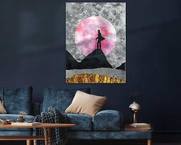 Pink Moon by Nora Bland