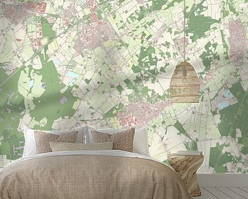 Landkarte von Bergeijk