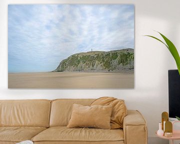 Cap Blanc Nez at low tide by Barbara Brolsma