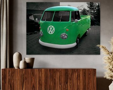 VW Bus in originele kleur