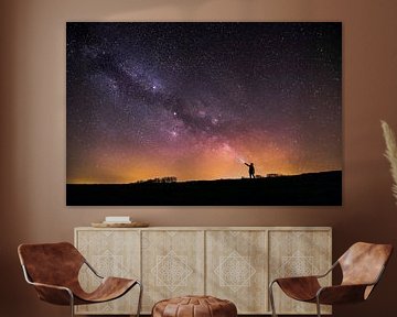 Milky Way galaxy by Marcel Hof