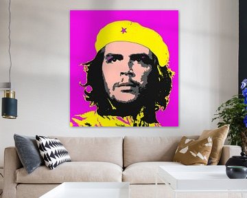 Popart-Bild des Revolutionärs Ché Guevara von Atelier Liesjes