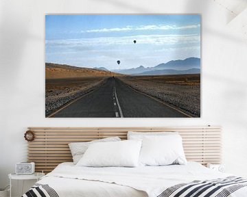 Balloons over the Namib by Rinke van Brenkelen