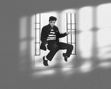 Elvis Presley, Jailhouse Rock, 1957 van Bridgeman Images