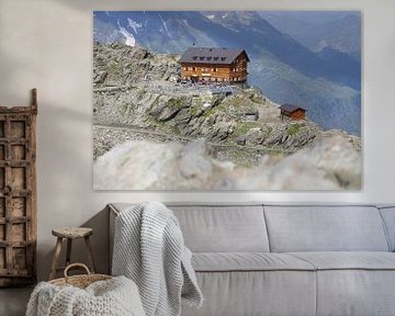 Voormalig Stettiner Hut aan de Meraner Höhenweg van Karina Gebert