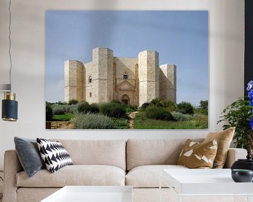 Het Castel del Monte in Apulië van Berthold Werner