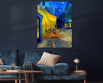 Café-Terrasse bei Nacht - Vincent van Gogh -1888