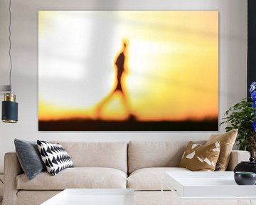 Läufer bei Sonnenuntergang von Bobsphotography