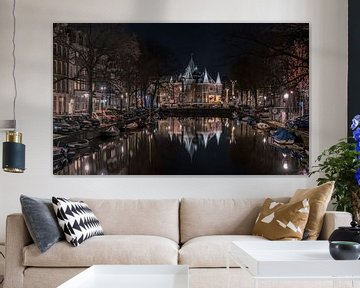 De Waag Nieuwmarkt Amsterdam van Mario Calma