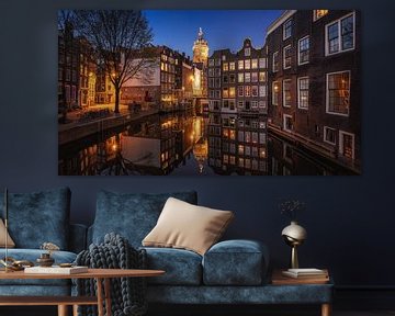 Amsterdam canals by Photo Wall Decoration