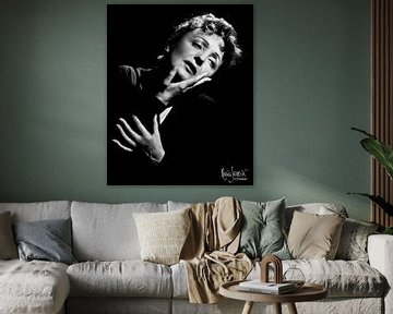 Edith Piaf 1955 van Bridgeman Images