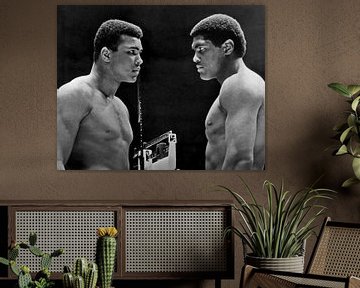 Muhammad Ali with Ernie Terrell van Bridgeman Images