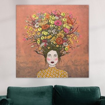 Flowers on my mind by Kris Stuurop