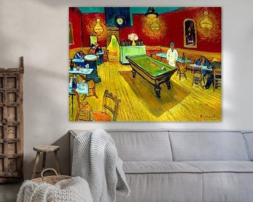 Het nachtcafé - Vincent van Gogh -1888