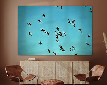 birds in the air by wil spijker