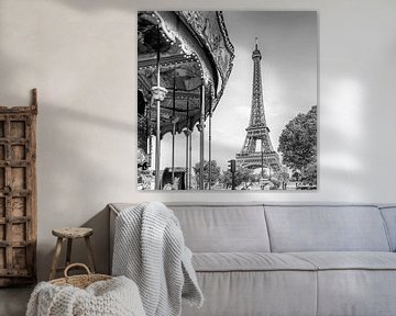 Typisch Paris | Monochrom von Melanie Viola