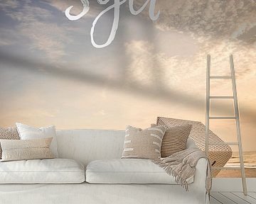 Zomeravond met strandstoelen op Sylt II