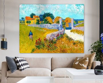Ferme en Provence - Vincent van Gogh - 1888