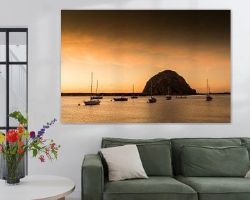 Morro Bay - Morro Rock - Kalifornien von Keesnan Dogger Fotografie