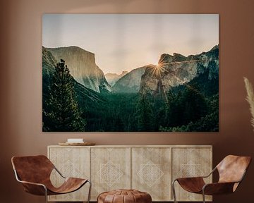 Yosemite Valley Tunnelview by Arthur Janzen