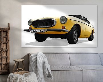 Volvo P1800 ES in yellow von aRi F. Huber